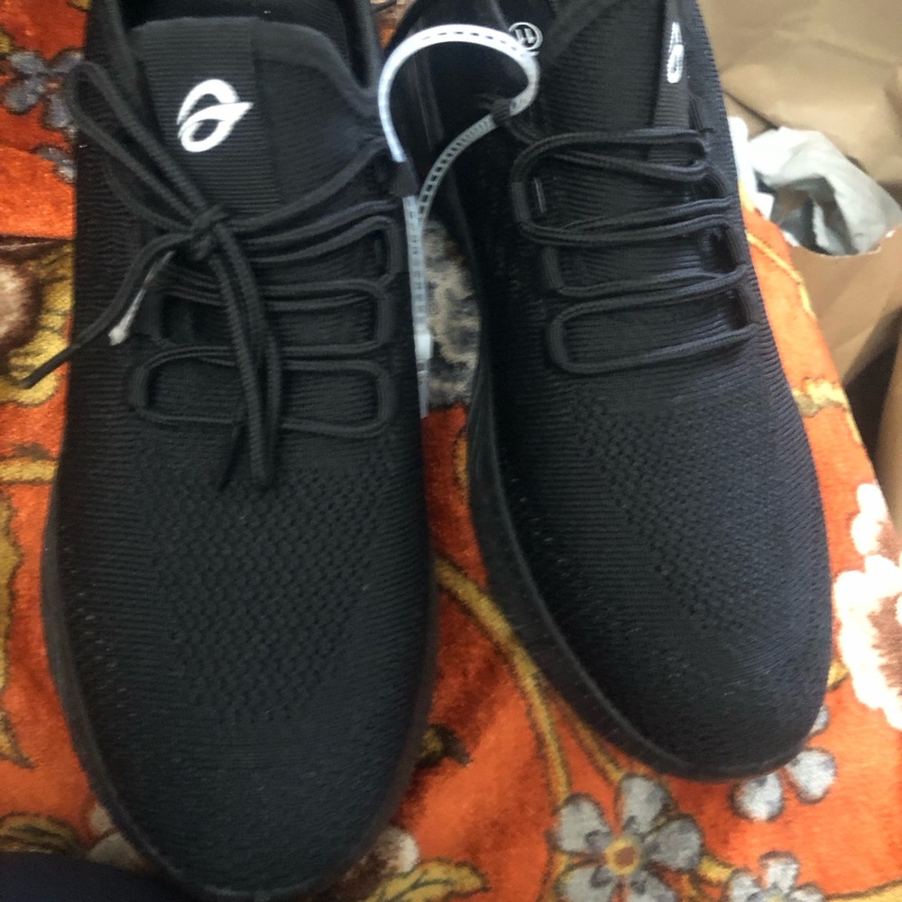 Lightweight Black Knit Men's Sneakers - Comfort Running Shoes